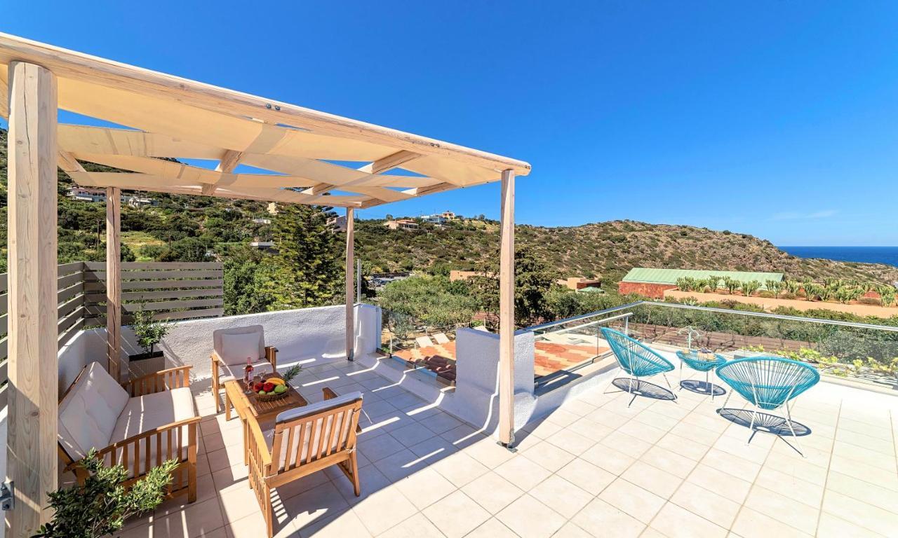 Cretan Lodge Heated Pool Agios Nikolaos Esterno foto