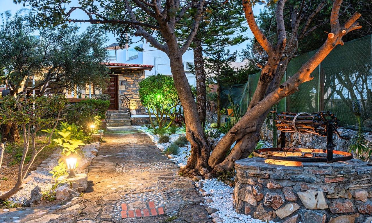 Cretan Lodge Heated Pool Agios Nikolaos Esterno foto